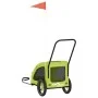 Bicycle pet trailer, iron frame, green Oxford fabric by , pet strollers - Ref: Foro24-93976, Price: 96,11 €, Discount: %