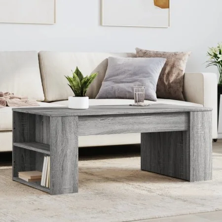 Engineered wood Sonoma gray coffee table 102x55x42 cm by , Coffee table - Ref: Foro24-831859, Price: 66,43 €, Discount: %