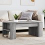 Engineered wood Sonoma gray coffee table 102x55x42 cm by , Coffee table - Ref: Foro24-831859, Price: 67,28 €, Discount: %
