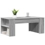 Engineered wood Sonoma gray coffee table 102x55x42 cm by , Coffee table - Ref: Foro24-831859, Price: 67,28 €, Discount: %