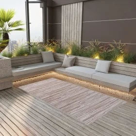 Alfombra de exterior PP marrón 80x150 cm de vidaXL, Protectores para exterior - Ref: Foro24-310440, Precio: 21,57 €, Descuent...