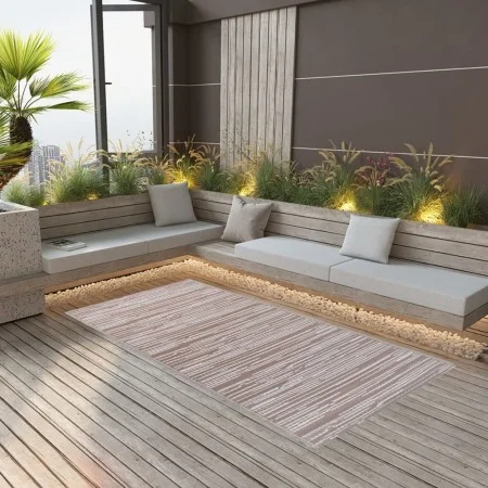 Brown PP outdoor rug 80x150 cm by vidaXL, Outdoor protectors - Ref: Foro24-310440, Price: 21,57 €, Discount: %