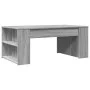 Engineered wood Sonoma gray coffee table 102x55x42 cm by , Coffee table - Ref: Foro24-831859, Price: 66,43 €, Discount: %
