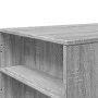 Engineered wood Sonoma gray coffee table 102x55x42 cm by , Coffee table - Ref: Foro24-831859, Price: 66,43 €, Discount: %