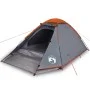 4-person waterproof gray and orange igloo tent. by , tents - Ref: Foro24-94771, Price: 79,41 €, Discount: %