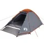 4-person waterproof gray and orange igloo tent. by , tents - Ref: Foro24-94771, Price: 79,41 €, Discount: %