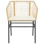 Gartensofas mit Kissen 2 Stück Kunststoff-Rattan braun von , Gartenstühle - Ref: Foro24-369101, Preis: 90,96 €, Rabatt: %