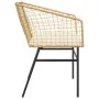 Gartensofas mit Kissen 2 Stück Kunststoff-Rattan braun von , Gartenstühle - Ref: Foro24-369101, Preis: 90,96 €, Rabatt: %