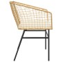 Sillones de jardín con cojines 2 uds ratán sintético marrón de , Sillas de jardín - Ref: Foro24-369101, Precio: 87,16 €, Desc...