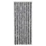 Cortina antimoscas chenilla gris y negro 56x200 cm de , Mosquiteras para ventanas - Ref: Foro24-377326, Precio: 45,65 €, Desc...