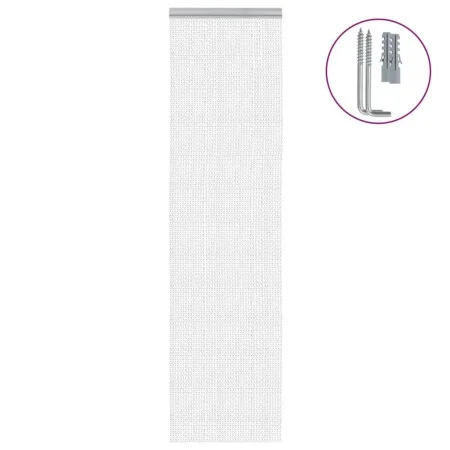 Chain door fly screen aluminum 56x186 cm by , Mosquito nets for windows - Ref: Foro24-4010006, Price: 47,92 €, Discount: %