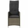 Zwei Garten-Liegestühle und Kissen aus grauem Kunststoff-Rattan. von , Gartenstühle - Ref: Foro24-365687, Preis: 259,96 €, Ra...