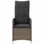 Zwei Garten-Liegestühle und Kissen aus grauem Kunststoff-Rattan. von , Gartenstühle - Ref: Foro24-365687, Preis: 231,94 €, Ra...