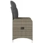 Zwei Garten-Liegestühle und Kissen aus grauem Kunststoff-Rattan. von , Gartenstühle - Ref: Foro24-365687, Preis: 259,96 €, Ra...