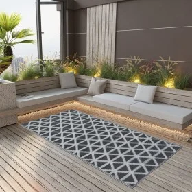 Outdoor black PP rug 190x290 cm by vidaXL, Outdoor protectors - Ref: Foro24-310419, Price: 59,22 €, Discount: %