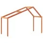 Techo de cama infantil madera maciza marrón 203x80,5x142 cm de , Accesorios para camas y somieres - Ref: Foro24-846945, Preci...
