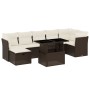 Set sofás de jardín 8 piezas y cojines ratán sintético marrón de , Conjuntos de jardín - Ref: Foro24-3274673, Precio: 552,40 ...