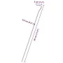 Tent pegs 50 units galvanized steel 30 cm Ø4 mm by , Tent Accessories - Ref: Foro24-4009322, Price: 24,96 €, Discount: %