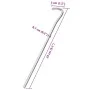 Clavijas para tienda 50 uds acero galvanizado 23 cm Ø7 mm de , Accesorios para tiendas de campaña - Ref: Foro24-4009334, Prec...