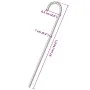 Zelte 6 Stück verzinkter Stahlstifte 37 cm Ø10 mm von , Zeltzubehör - Ref: Foro24-4009341, Preis: 19,18 €, Rabatt: %