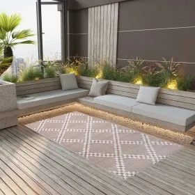 Alfombra de exterior PP marrón 160x230 cm de vidaXL, Protectores para exterior - Ref: Foro24-310434, Precio: 39,59 €, Descuen...