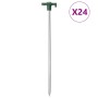 Zelte 24 Stück verzinkter Stahl und PP 25 cm 7 mm Heringe von , Zeltzubehör - Ref: Foro24-4009355, Preis: 22,92 €, Rabatt: %