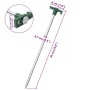Zelte 24 Stück verzinkter Stahl und PP 25 cm 7 mm Heringe von , Zeltzubehör - Ref: Foro24-4009355, Preis: 22,92 €, Rabatt: %