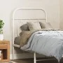 Cabecero de metal blanco 75 cm de , Cabeceros y pies de cama - Ref: Foro24-377192, Precio: 28,91 €, Descuento: %