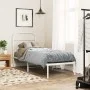 Cabecero de metal blanco 75 cm de , Cabeceros y pies de cama - Ref: Foro24-377192, Precio: 28,91 €, Descuento: %