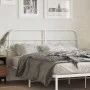 Weißes Metallkopfteil 140 cm von , Kopf- und Fußteile - Ref: Foro24-377199, Preis: 43,22 €, Rabatt: %