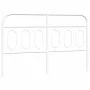 Weißes Metallkopfteil 140 cm von , Kopf- und Fußteile - Ref: Foro24-377199, Preis: 43,22 €, Rabatt: %