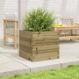 Eingelassener Kiefernholz-Pflanzkasten 50x50x46 cm von , Töpfe und Pflanzgefäße - Ref: Foro24-3282408, Preis: 112,86 €, Rabat...