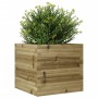 Eingelassener Kiefernholz-Pflanzkasten 50x50x46 cm von , Töpfe und Pflanzgefäße - Ref: Foro24-3282408, Preis: 112,86 €, Rabat...