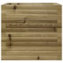 Eingelassener Kiefernholz-Pflanzkasten 50x50x46 cm von , Töpfe und Pflanzgefäße - Ref: Foro24-3282408, Preis: 112,86 €, Rabat...