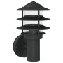 Schwarze Edelstahl-Außenbeschichtung von , Außenbeleuchtung - Ref: Foro24-4006232, Preis: 29,09 €, Rabatt: %