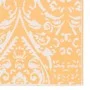 Orange-weißer PP-Außenteppich 80x150 cm von vidaXL, Outdoor-Protektoren - Ref: Foro24-310460, Preis: 20,86 €, Rabatt: %
