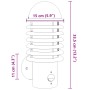 Außenleuchten mit Bewegungssensor, 2 Stück, Edelstahl von , Außenbeleuchtung - Ref: Foro24-4006251, Preis: 76,69 €, Rabatt: %