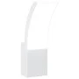 Lámpara de pared LED de exterior aluminio fundido blanco de , Iluminación de exterior - Ref: Foro24-4006264, Precio: 26,60 €,...