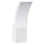 Lámpara de pared LED de exterior aluminio fundido blanco de , Iluminación de exterior - Ref: Foro24-4006264, Precio: 27,04 €