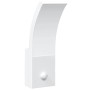 Lámpara de pared de exterior LED con sensor aluminio blanco de , Iluminación de exterior - Ref: Foro24-4006266, Precio: 33,34 €