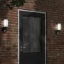 Outdoor wall lights with sensor 2 units stainless steel black by , Outdoor lighting - Ref: Foro24-4006291, Price: 75,76 €, Di...