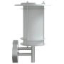 Außenlampen, 2 Stück, Edelstahl, silberfarben. von , Außenbeleuchtung - Ref: Foro24-4006285, Preis: 62,73 €, Rabatt: %