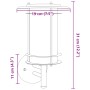 Außenlampen, 2 Stück, Edelstahl, silberfarben. von , Außenbeleuchtung - Ref: Foro24-4006285, Preis: 62,73 €, Rabatt: %