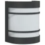 Aplique de exterior de acero inoxidable negro de , Iluminación de exterior - Ref: Foro24-4006298, Precio: 20,23 €, Descuento: %