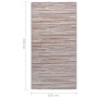 Brauner PP-Außenteppich 160x230 cm von vidaXL, Outdoor-Protektoren - Ref: Foro24-310442, Preis: 46,36 €, Rabatt: %