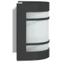Aplique de exterior de acero inoxidable negro de , Iluminación de exterior - Ref: Foro24-4006298, Precio: 20,23 €, Descuento: %
