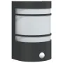 Außenleuchte mit Bewegungssensor, Edelstahl in Schwarz. von , Außenbeleuchtung - Ref: Foro24-4006300, Preis: 31,46 €, Rabatt: %