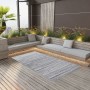 Alfombra de exterior PP gris 190x290 cm de vidaXL, Protectores para exterior - Ref: Foro24-310439, Precio: 54,28 €, Descuento: %
