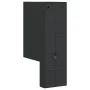 Außenwandleuchten mit Sensor, 2 Stück, Schwarz, aus Aluminium. von , Außenbeleuchtung - Ref: Foro24-4006309, Preis: 46,27 €, ...