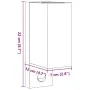 Außenwandleuchten mit Sensor, 2 Stück, Schwarz, aus Aluminium. von , Außenbeleuchtung - Ref: Foro24-4006309, Preis: 46,27 €, ...